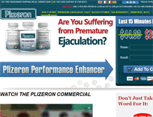 Tablet Screenshot of plizeron.com